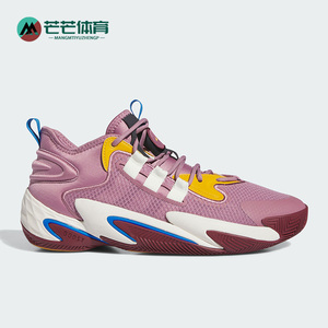 Adidas/阿迪达斯正品新款男女减震轻便时尚运动篮球鞋IE9304