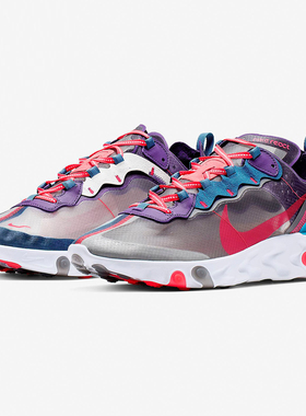 Nike/耐克正品 REACT ELEMENT 87 男子休闲运动跑步鞋CJ6897-113