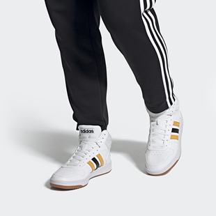 Adidas/阿迪达斯正品男鞋秋季新款高帮运动休闲板鞋FW9347