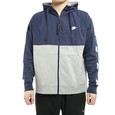 耐克全长拉链连帽bv9286休闲外套