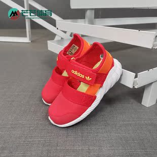 阿迪达斯正品 I休闲鞋 三叶草 SANDAL CG6600 女婴童DOOM Adidas