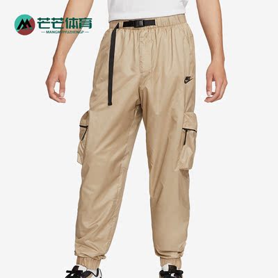 耐克男子工装多口袋刺绣运动长裤