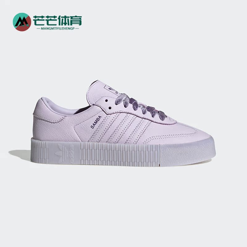 阿迪达斯三叶草低帮女子休闲板鞋