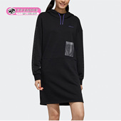 宝可梦联名连衣裙套头衫 新款 FU3912 阿迪达斯女子冬季 Adidas