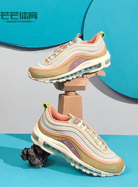 Nike/耐克正品Air Max 97新款透气男子轻便运动休闲鞋 DM8588-400