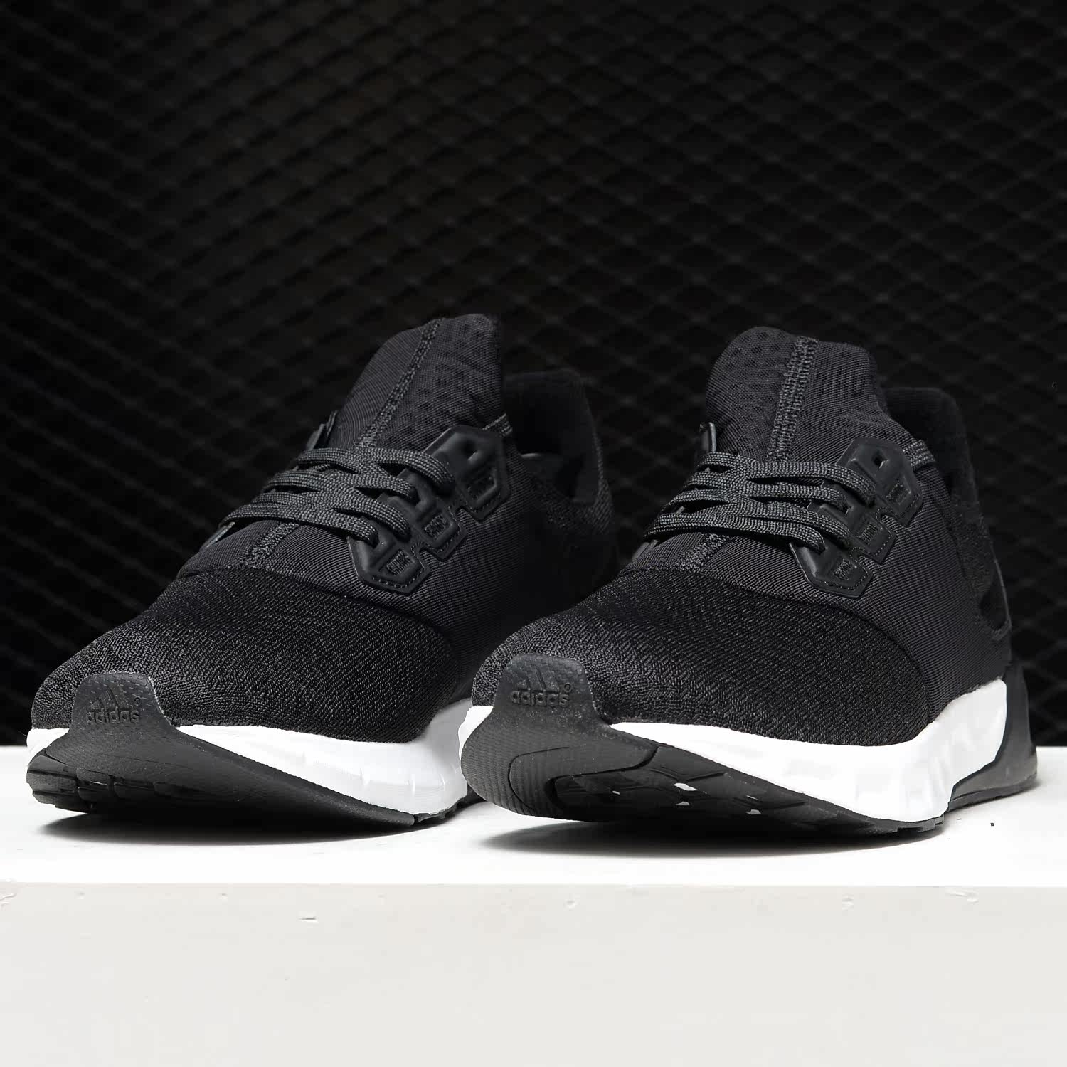 Adidas/阿迪达斯正品男子新款运动缓震透气休闲跑步鞋AF6420