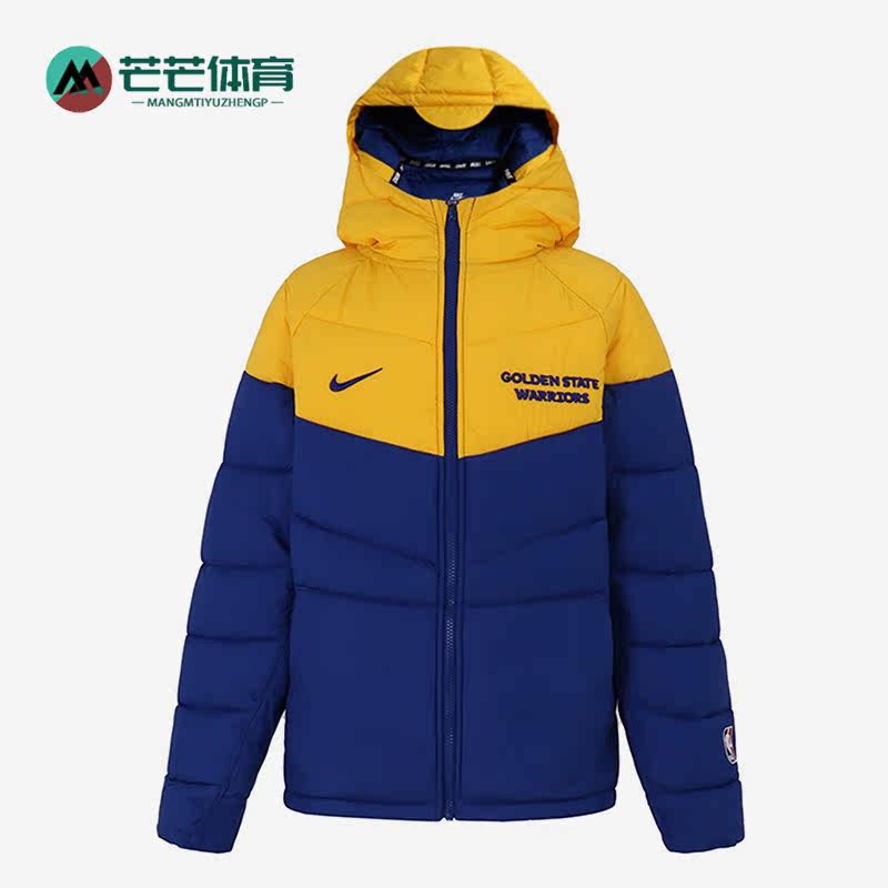 Nike/耐克正品秋冬款大童运动保暖连帽棉服外套3Z2B7FEXT-WAR
