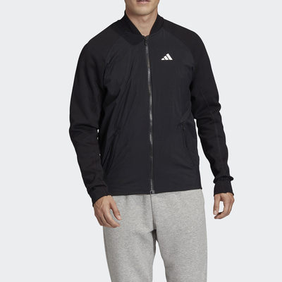 阿迪达斯男子立领夹克外套