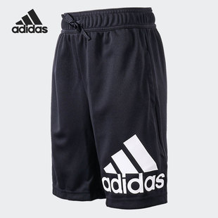 阿迪达斯正品 GN1485 夏季 训练运动男大童短裤 SHO Adidas