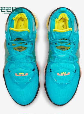 Nike/耐克正品LeBron 19男子运动缓震透气耐磨篮球鞋 DC9338-400