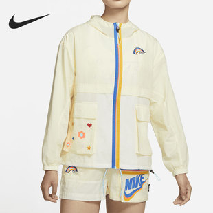 耐克正品 DJ5375 夏季 运动休闲连帽女子夹克外套 111 新款 Nike