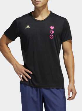 Adidas/阿迪达斯正品夏季 25/7 TEE M 男子跑步运动短袖T恤FL6823