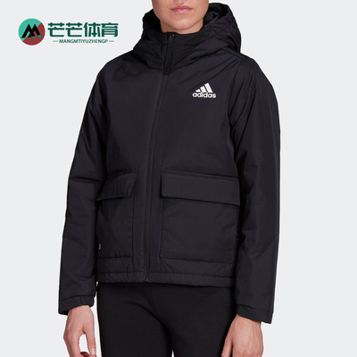 阿迪达斯女子运动休闲保暖棉服
