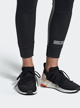 Adidas/阿迪达斯正品 新款女子圆头拼色网面低帮跑步鞋F35837