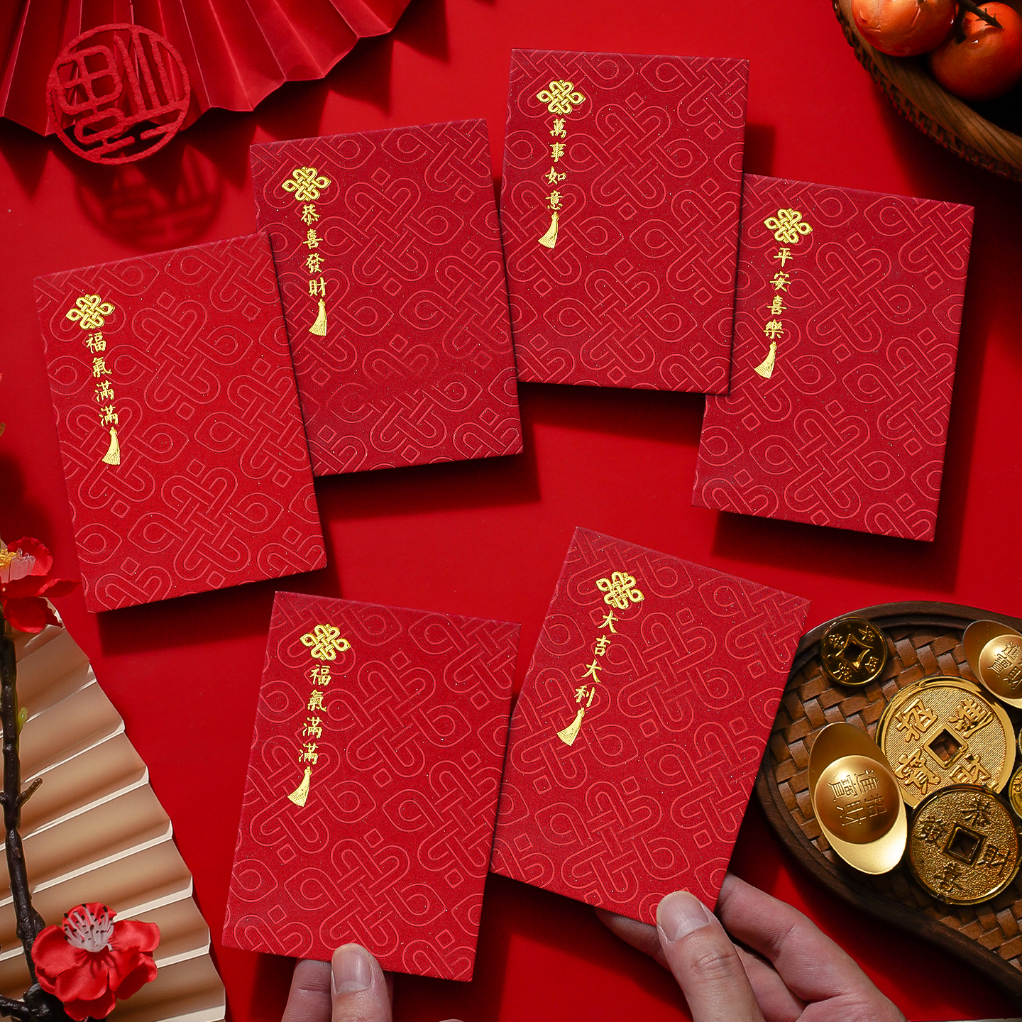 通用款春节过年利是封新年儿童压岁包2026马年新款高档烫金红包袋