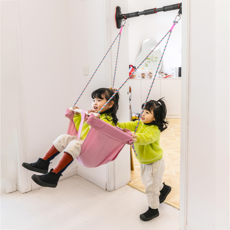 儿童秋千婴幼儿室内外家用单杠户外加挂钩吊椅宝宝室外吊椅荡秋千怎么样,好用不?