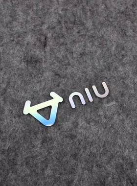 小牛电动车N1/N1s U1 大小牛头标志LOGO反光贴纸防水防晒装饰车贴