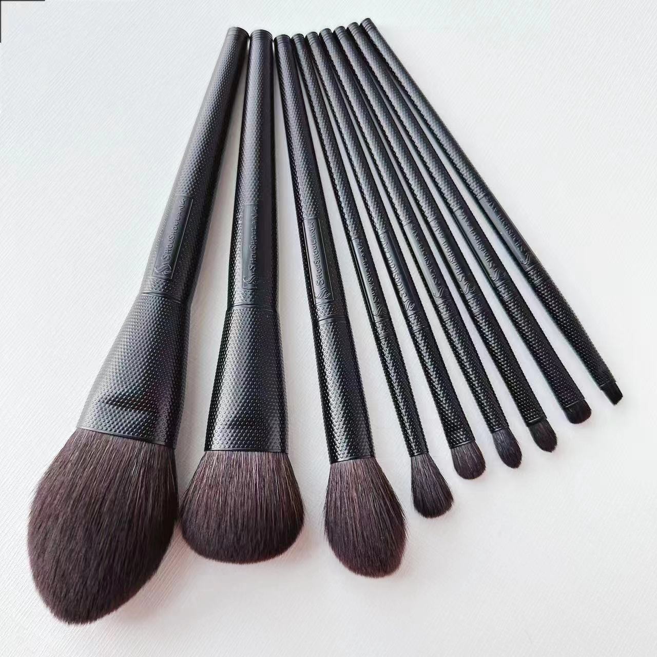 受受狼黑麒麟动物毛9支套刷