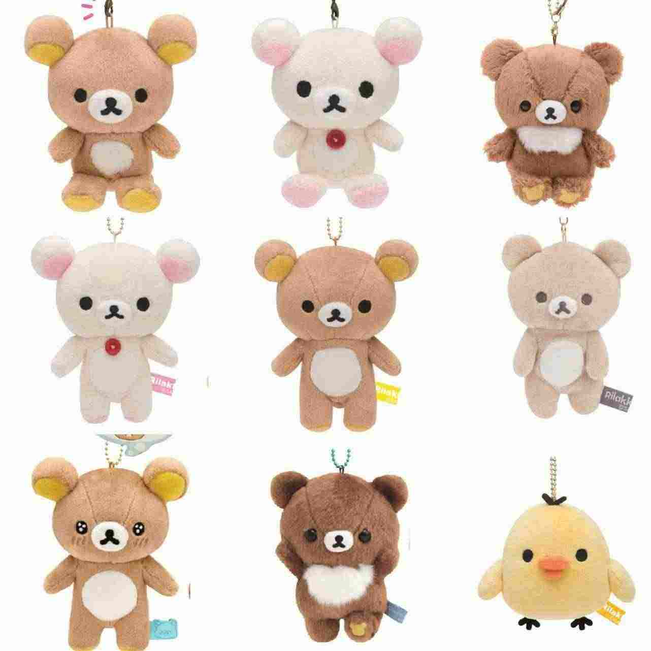 【国内现货】轻松熊松弛熊拉拉熊rilakkuma基本款小挂件挂饰玩偶