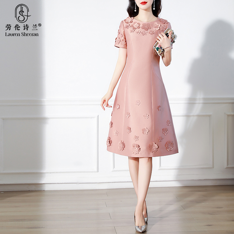 礼服裙子平时可穿妈妈婚宴礼服轻奢高级感小个子连衣裙气质优雅