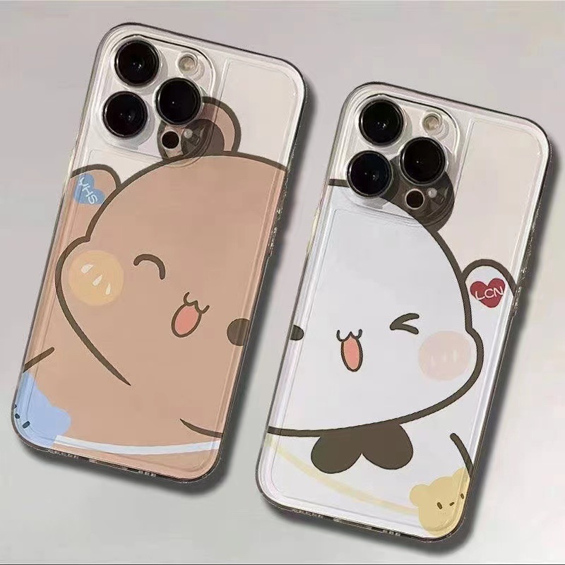 萌趣小熊适用苹果16手机壳iphone