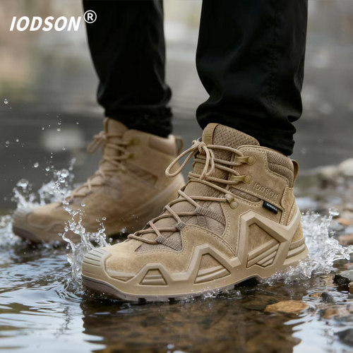 IODSON户外防水登山鞋防滑耐磨