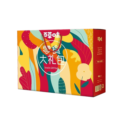 糕点早餐百草味零食大礼包