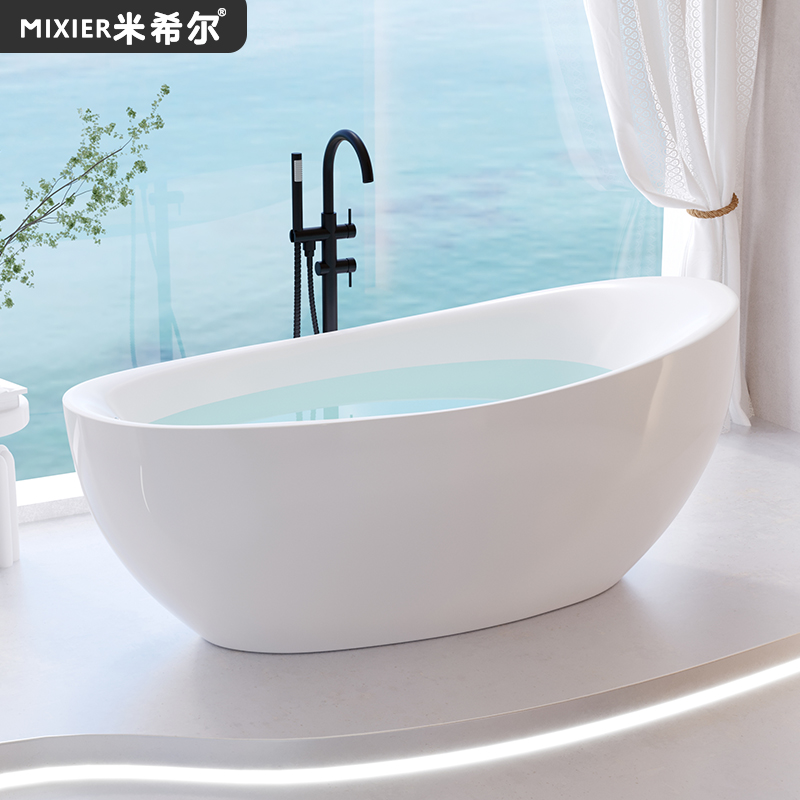 独立亚克力贵妃浴缸家用