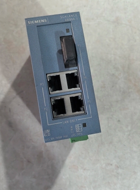 西门子XB004-1模块6GK5004-1BD00-1AB2 6GK5 004-1BD00-1AB2 二手