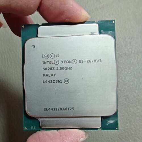 拆机 Intel Xeon E5-2678V3 CPU，12(议价）