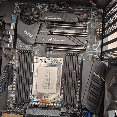 自用一个3960x AMD 线程撕裂者CPU，成色很新，(议价）