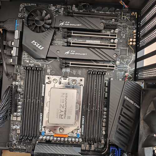 自用一个3960x AMD 线程撕裂者CPU，成色很新，(议价）