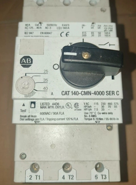 #空开AB罗克韦尔 CAT 140-CMN-4000 议价