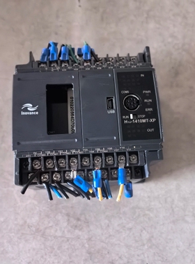 汇川PLC模块H1U-1410MT-XP 拆机少盖 条 二手 议价