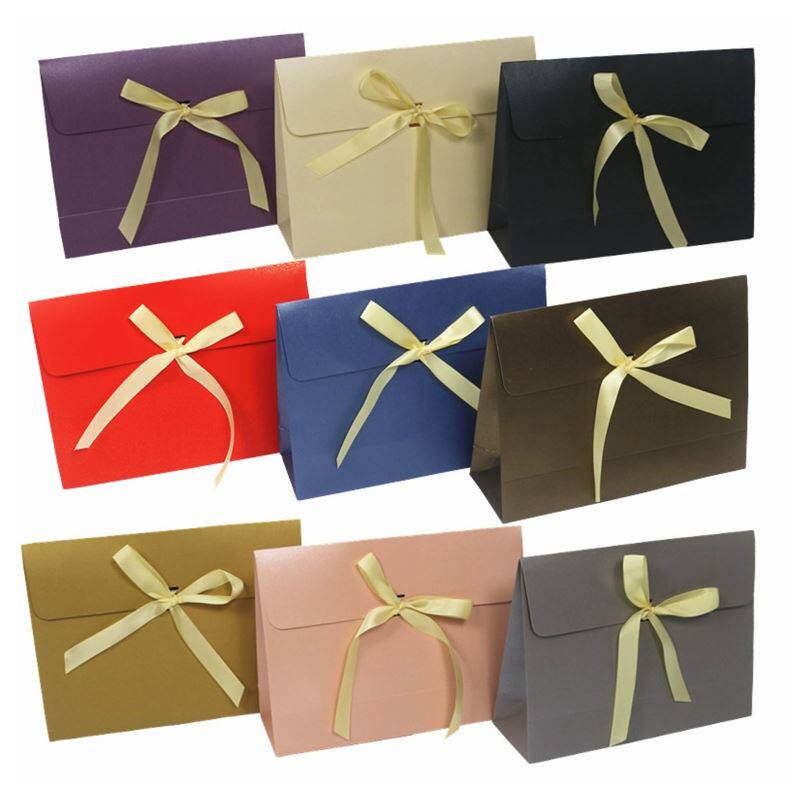 20 pack paper gift bags with bow ribbon deluxe scarf gloves