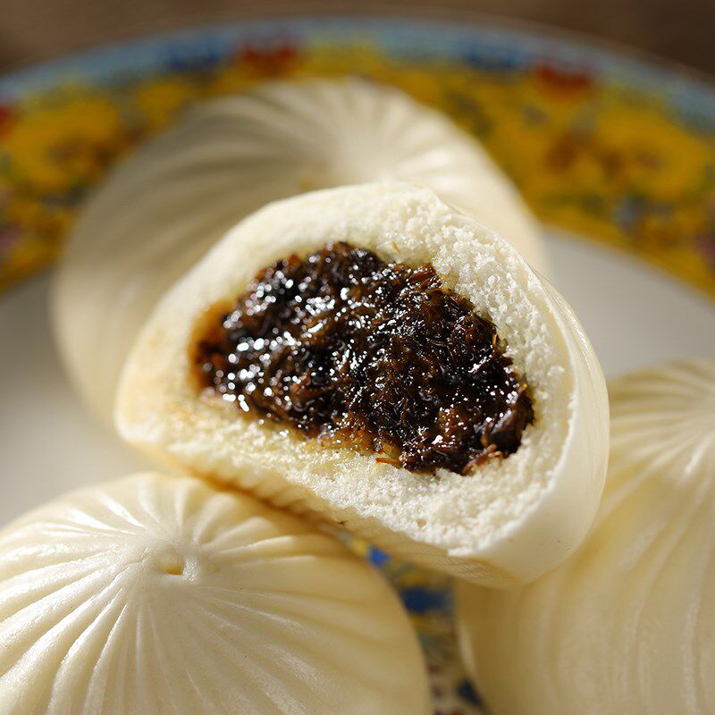 冶春梅干菜肉包 速冻半成品扬州手工大包子馒头儿童营养早餐食品