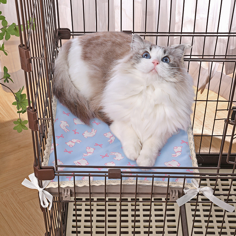 猫笼平台垫猫咪夏天凉席垫冰垫