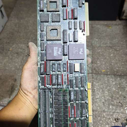 AST 386 CPU板卡 带Intel 386DX处理器可邮寄维修  翻新