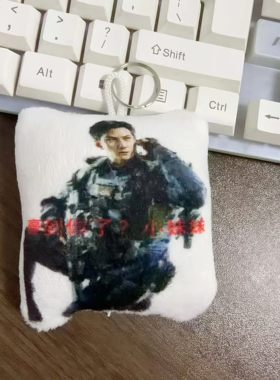 吴彦祖威龙三角洲发毛绒声玩偶