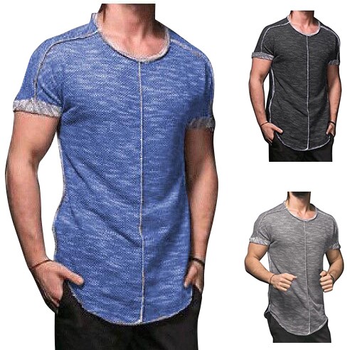 男士T恤衫 Men's short sleeved Tees Shirt man casual t shirts|ruв категории Мужская одежда, футболка - от Buy2taobao.com для оказания профессиональной услуги покупки агента Taobao