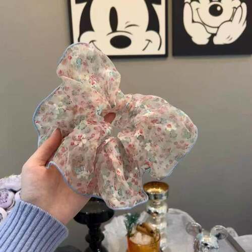 甜美高级感法式大肠发圈女网红