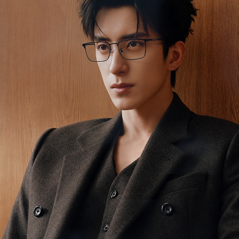 阿玛尼敖瑞鹏同款男士光学眼镜