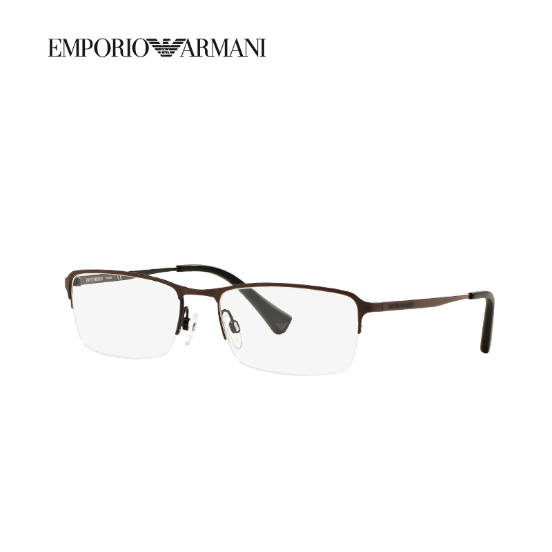 阿玛尼眼镜框男款商务半框可配度数近视眼镜架女韩版潮 0EA1044TD