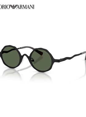 EMPORIO ARMANI【2025春夏新品】太阳镜男款墨镜圆形眼镜0EA2166