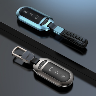 适用华为2025/26款问界钥匙套新M7/M5/M9/M8汽车卡片高档壳扣男女