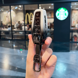 2026款比亚迪汉钥匙套秦plus宋pro唐l元up汉海豚海豹海鸥06车壳扣