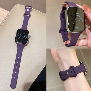 适用于华为fit5表带新款fit4pro硅胶反扣手表带高级感腕表watch fit3手表带擎云H3540智能运动手环腕带系女夏