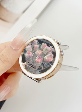 适用华为GT6保护壳PC镂空半包陶瓷白GT5秋冬新保护壳watchgt4运动18mm智能手表秒变5pro高级感流行保护套