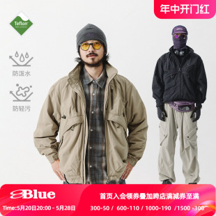 三防户外防风夹克立领隐藏帽工装 NOTHOMMEBLUE蓝岐2023秋季 外套男