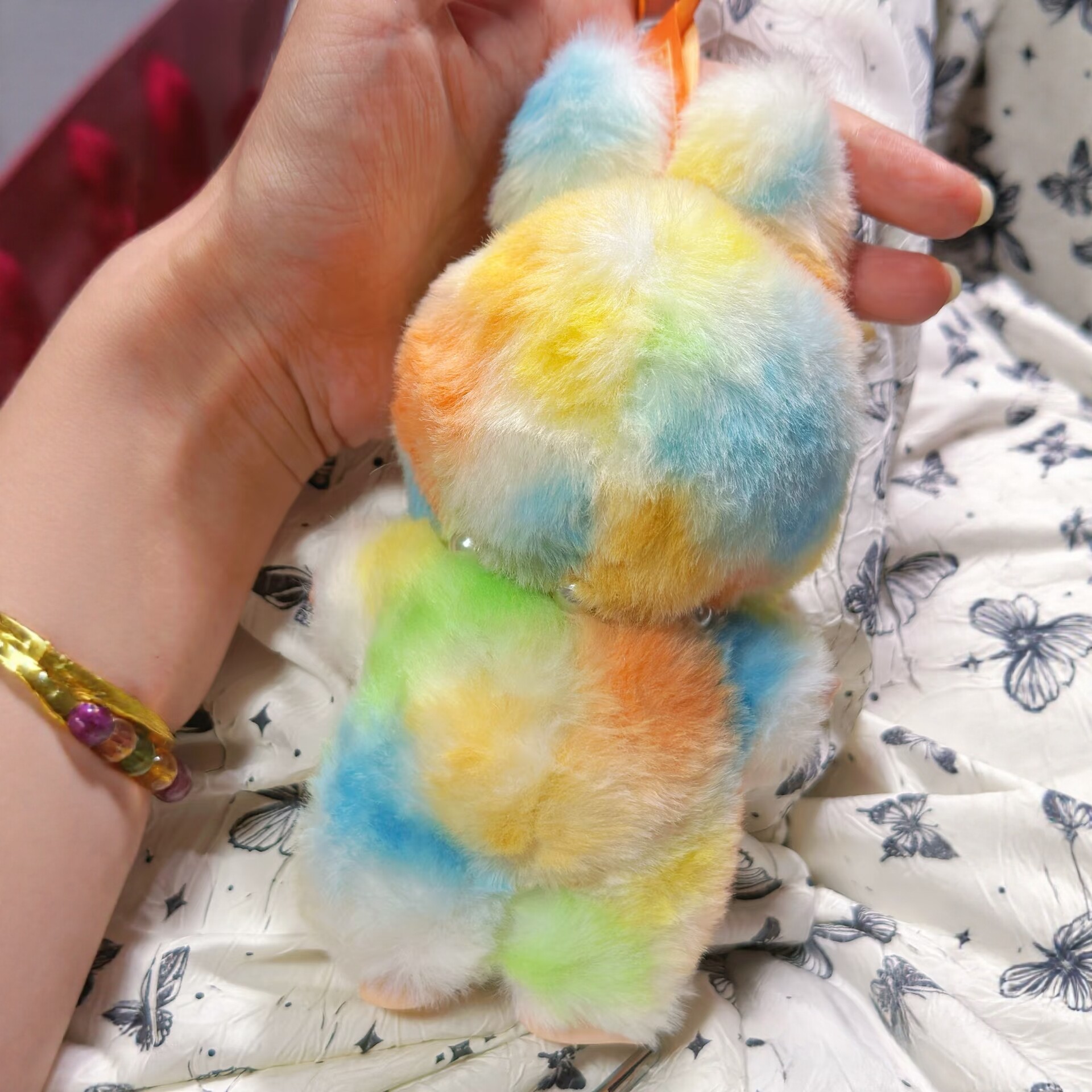 Authentic Labubu 17cm Rainbow Fur Outfit | Direct from Taobao - Product image 3